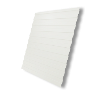 Профилированный лист С-8х1150-А (ПЭ-01-9003-0,45) белый 2м АКЦИЯ