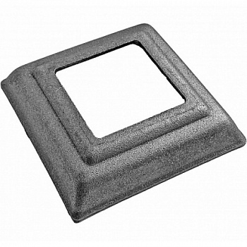 Подпятник 100*100мм отв кв40,5мм литье Подпятник 100*100мм отв кв40,5мм литье