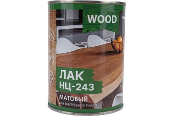 Лак матовый НЦ-243 0,7кг дерево FARBITEX Лак матовый НЦ-243 0,7кг дерево FARBITEX