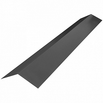 Конек кровельный домик 150*150*2000 серый 7024