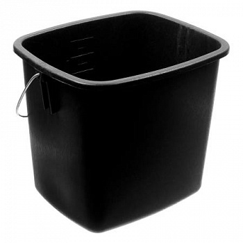 Ведро строит.16л РЕЗИНОПЛАСТИК прямоуг.
