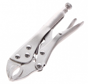 Клещи с зажимом прямые 89627 180мм,усилен.инстр.сталь,эргономичная ручка, (1/60шт) MaxiTool