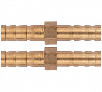 Адаптер-соединитель елочка 2шт диаметр 6мм FIT