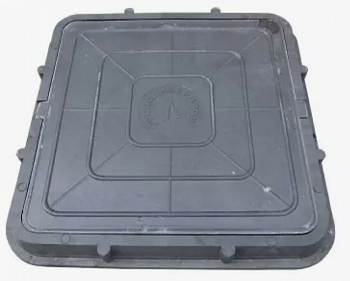 Люк ЛКПП квадратный серый 650х650 мм