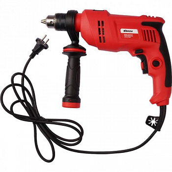 Дрель ударная 750Т/ЗВП/13мм/рев-с/рег. обор./кор. Derzhi ДУ-13/750Д