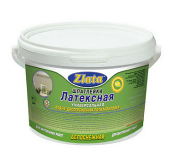 Шпаклевка латексная 1.3кг Злата