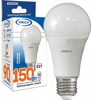 Светод лампы IONICH общ наз ILED-SMD2835-A60-18-1500-230-6.5-E27 Светод лампы IONICH общ наз ILED-SMD2835-A60-18-1500-230-6.5-E27