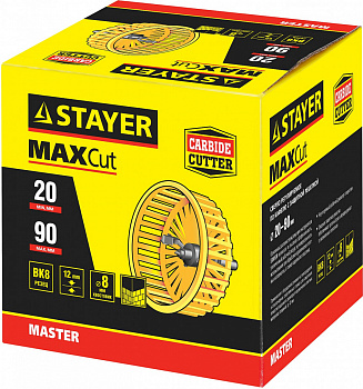 Сверло STAYER MAXCUT регулируемое с защитной решеткой по кафелю и керамики Балеринка (20-90мм) Сверло STAYER MAXCUT регулируемое с защитной решеткой по кафелю и керамики Балеринка (20-90мм)